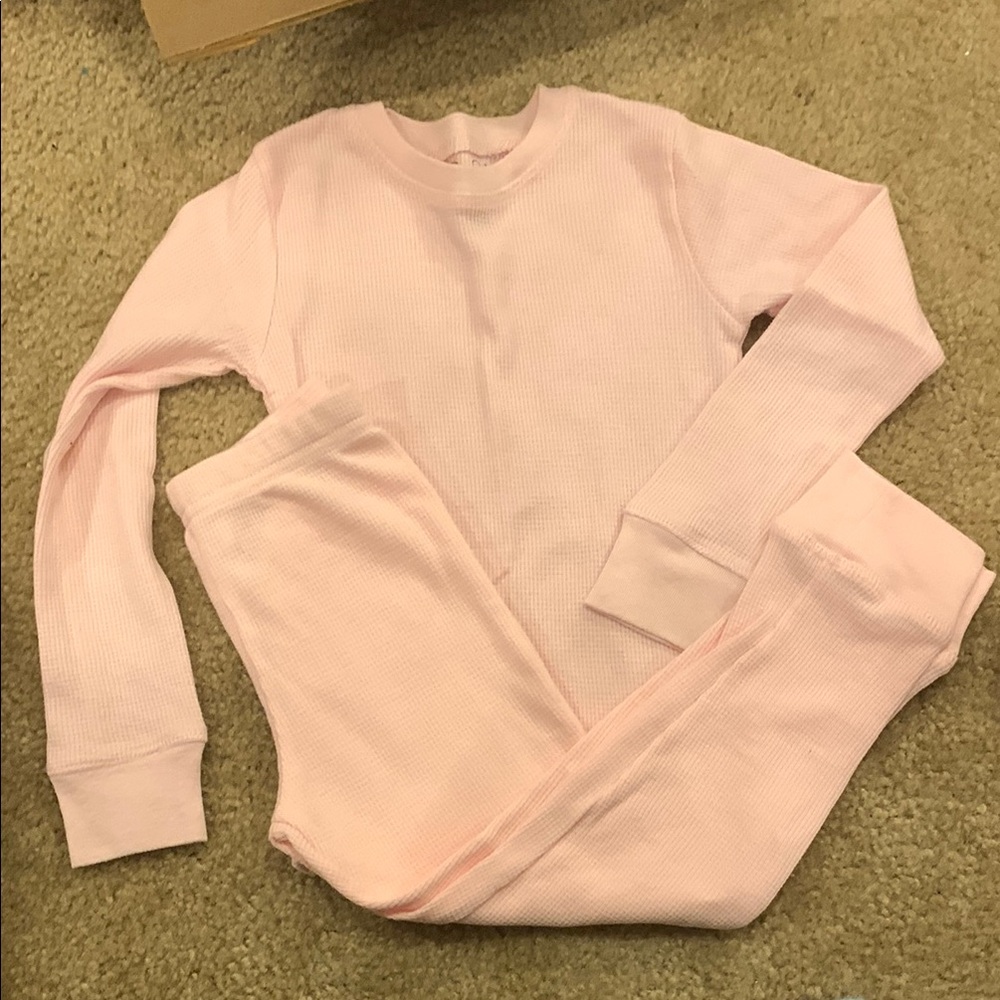 Pink Thermal long underwear